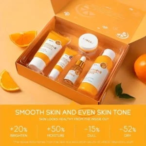 Vitamin C Series Skin Care Products Set 5 Piece